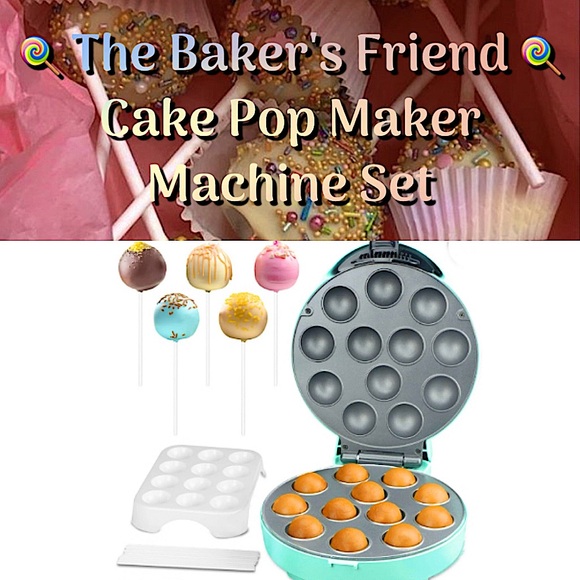 🍭The Baker's Friend - Complete Cake Pop Maker Machine Set - Picture 1 of 16